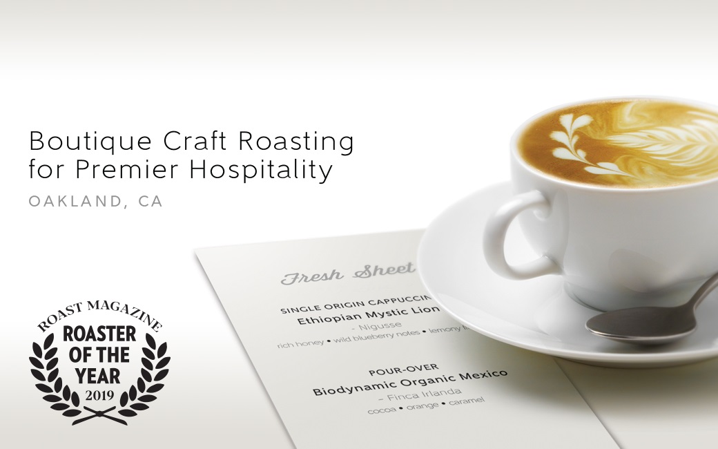 Gourmet roasted coffee & tea