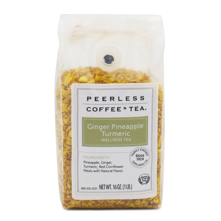 Ginger Pineapple Turmeric Wellness Tea Peerless Coffee