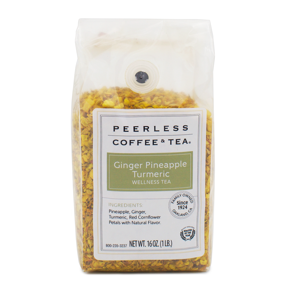 Ginger Pineapple Turmeric Wellness Tea